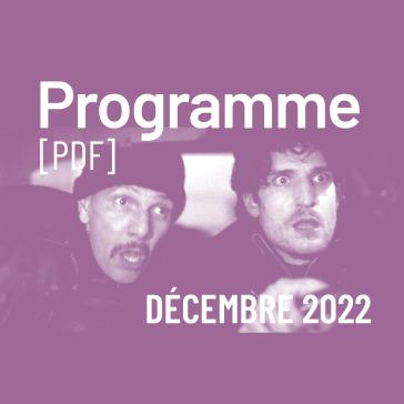 Programme du 23 novembre au 19 décembre 2022